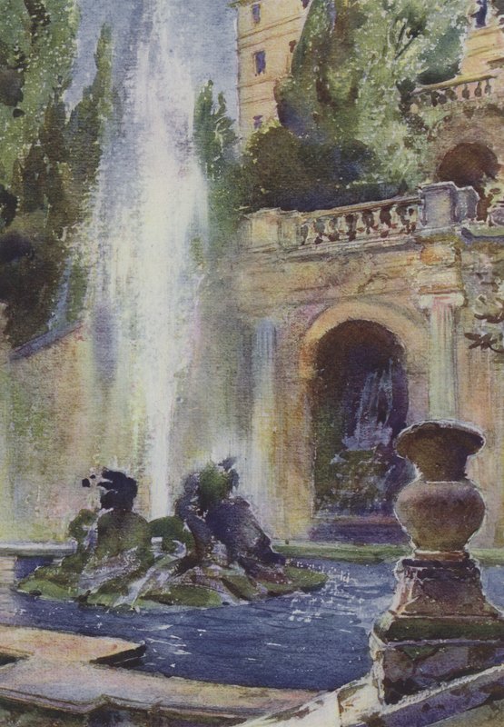 Tivoli, Villa DEste  de Pierre Vignal
