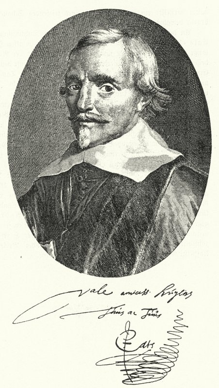 Jacob Cats, poeta e diplomata holandês (gravura) de Pieter (attr.to) Dubordieu
