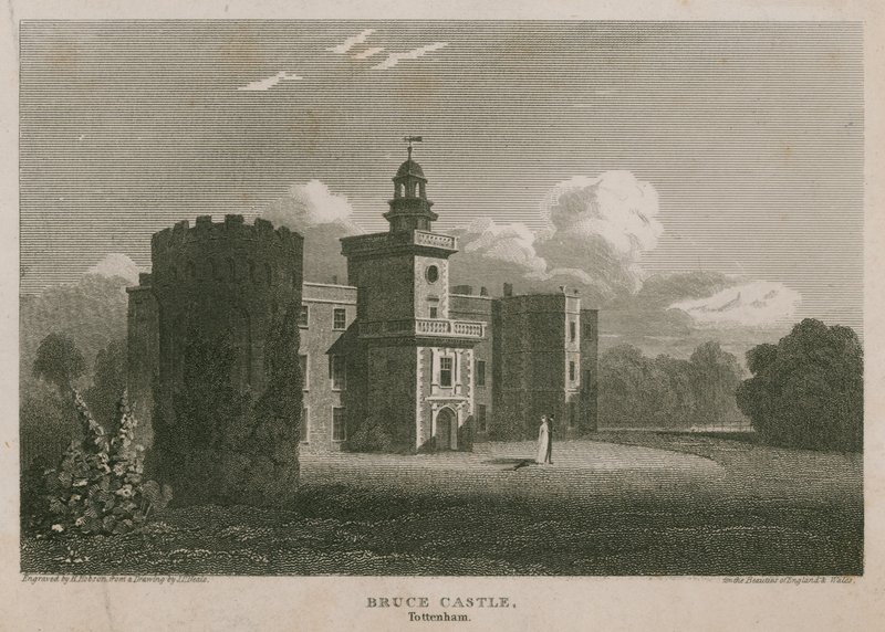 Castelo de Bruce, Tottenham, Londres de Pieter Jansz. Quast