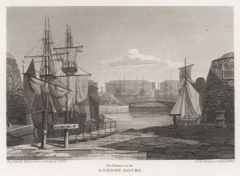 Docas de Londres de Pieter Jansz. Quast