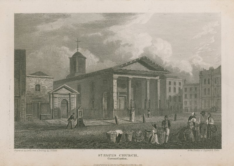 Igreja de São Paulo, Covent Garden de Pieter Jansz. Quast