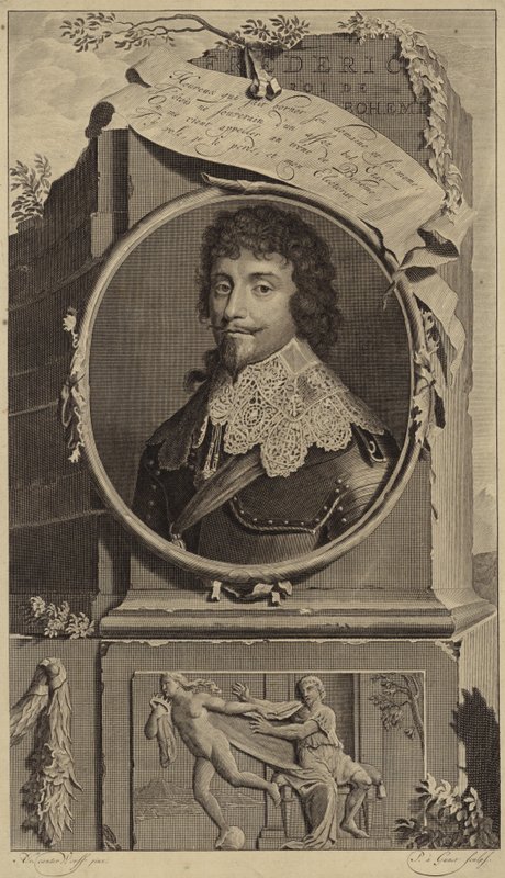Retrato de Frederico I da Boêmia de Pieter van der Werff