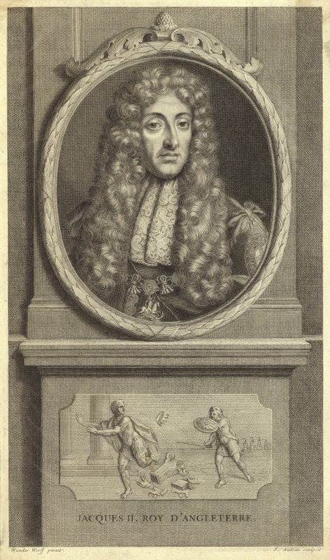 Retrato, de, rei, james, ii, de, inglaterra de Pieter van der Werff