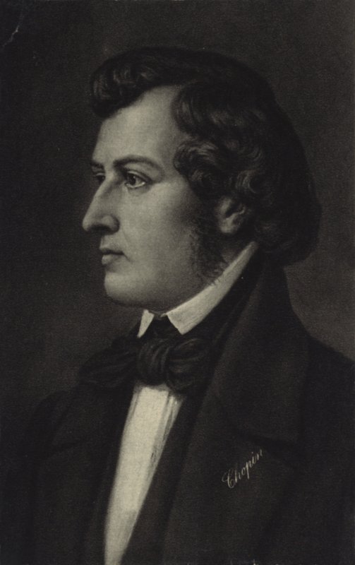 Frederic Chopin, compositor e pianista polonês (1810-1849) de Polish School