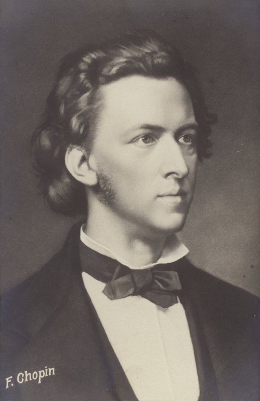 Frederic Chopin, compositor e pianista polonês (1810-1849) de Polish School