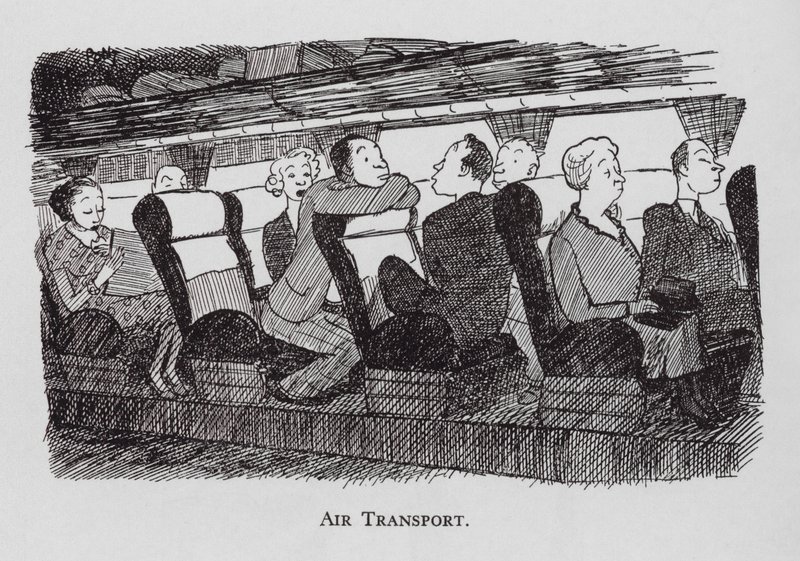 Transportes aéreos (litografia) de Pont (1908 40)
