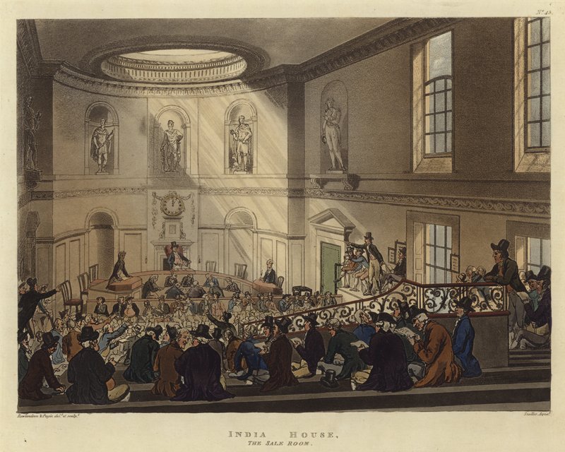 Casa da Índia de Pugin and Rowlandson