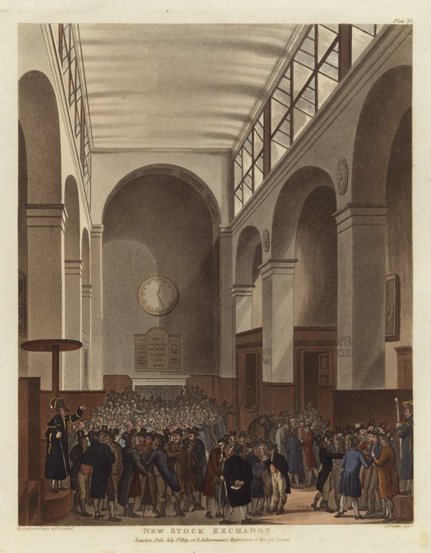 Nova Bolsa de Valores de Pugin and Rowlandson