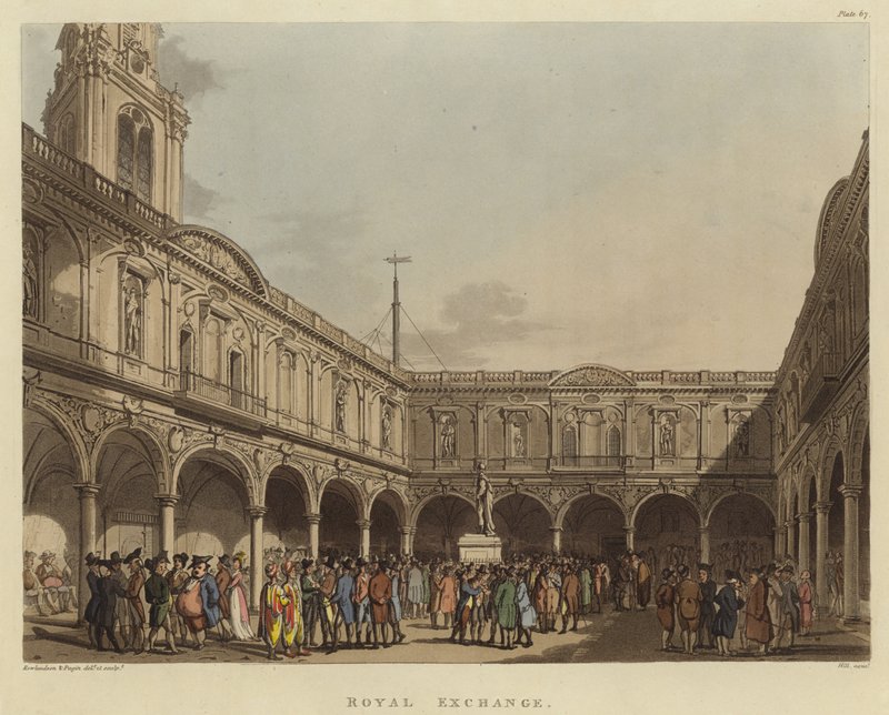 Troca real de Pugin and Rowlandson