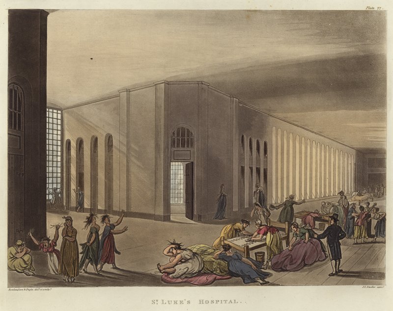 Hospital St Luke&39;s de Pugin and Rowlandson