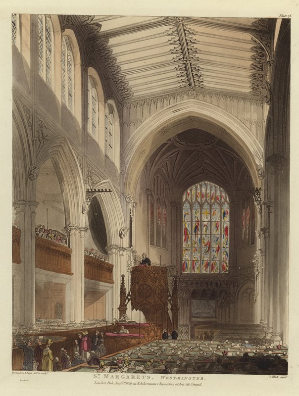 St Margaret&39;s de Pugin and Rowlandson