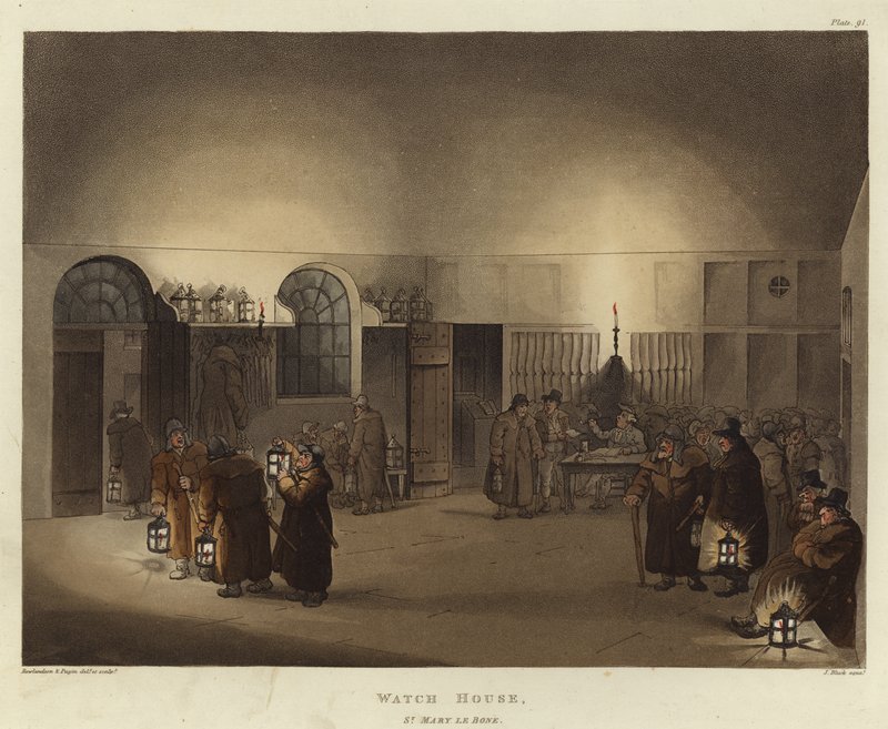 Casa de vigia de Pugin and Rowlandson