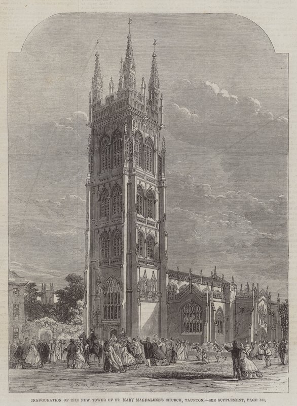 Inauguração da Nova Torre da Igreja de Santa Maria Madalena, Taunton de R. Dudley