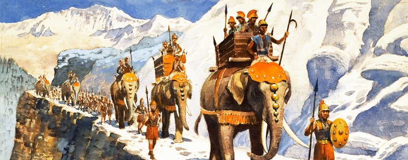 Aníbal nos Alpes de R.B. Davis