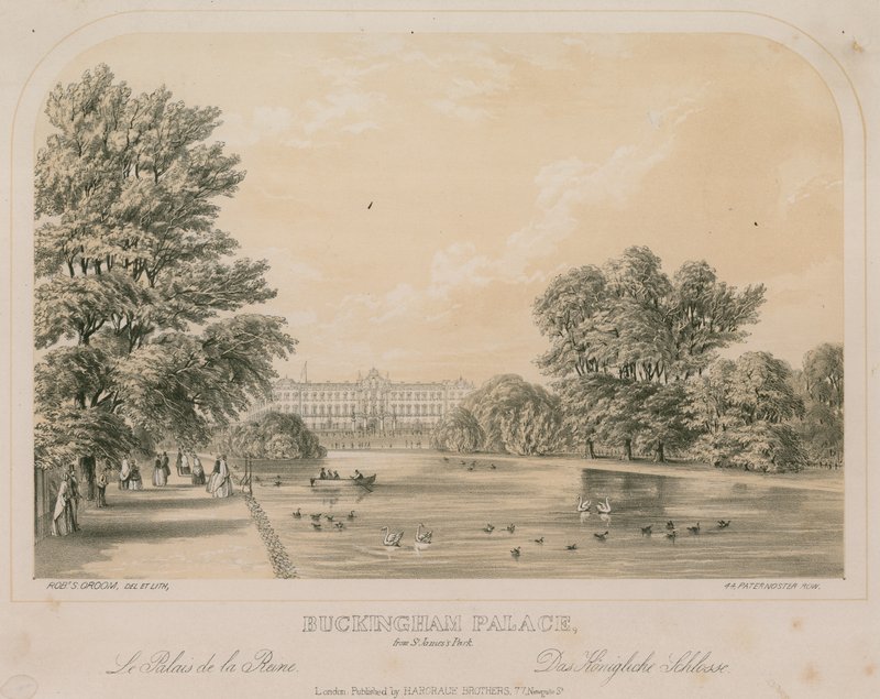 Palácio de Buckingham de St James&39;s Park de R.S. Groom