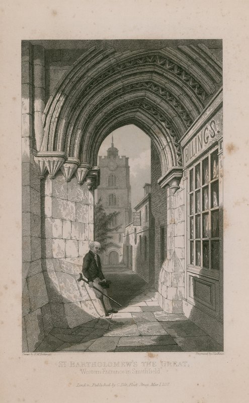 Priorado de São Bartolomeu, Smithfield de R. W. Billings