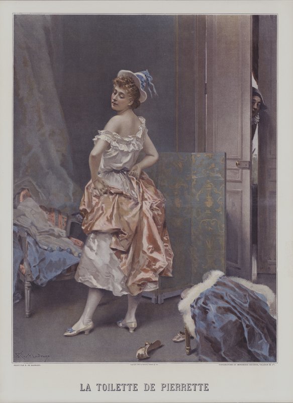 O banheiro de Pierrette de Raimundo de Madrazo y Garreta