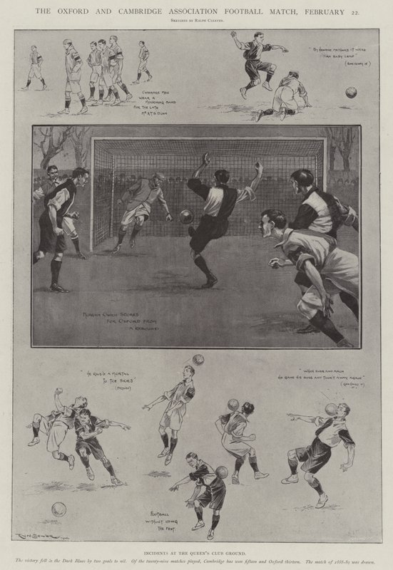 Associação de Futebol da Associação Oxford e Cambridge, 22 de fevereiro de Ralph Cleaver