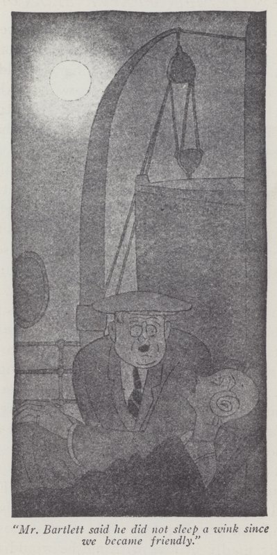 Ilustração de Anita Loos (litho) para Gentlemen Preferes Blondes de Ralph Barton