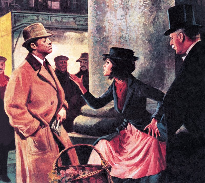 Professor Higgins e Eliza Doolittle de Ralph Bruce