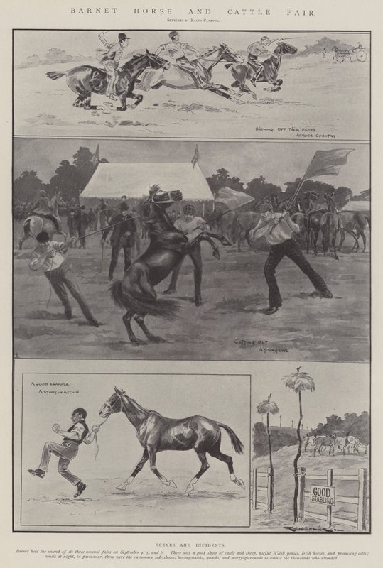 Barnet Horse and Cattle Fair de Ralph Cleaver
