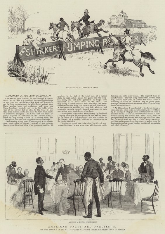 Fatos e fantasias americanos, II de Randolph Caldecott