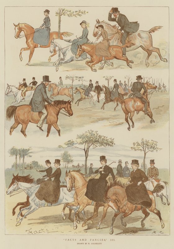 Fatos e fantasias, III (cromolito) de Randolph Caldecott