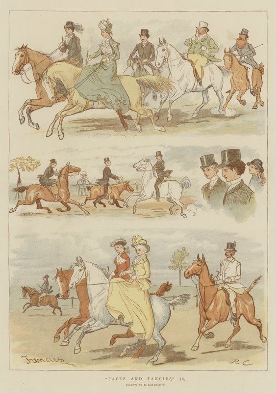 Fatos e fantasias, IV (cromolito) de Randolph Caldecott