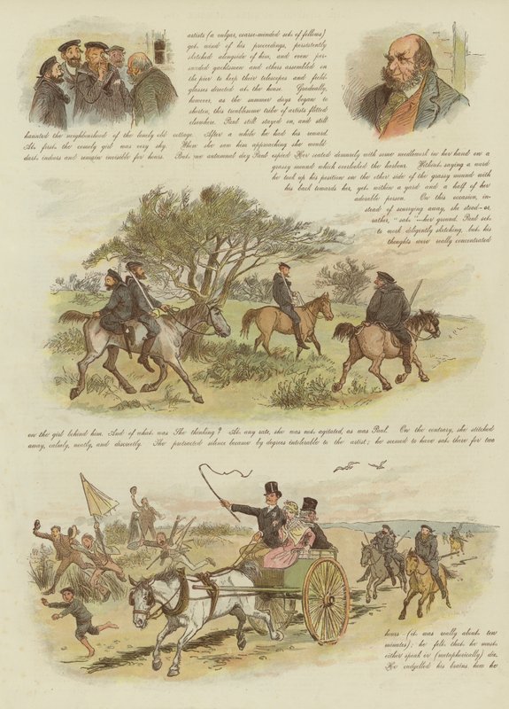 Paul e Virgínia, ou o último dos contrabandistas (chromolitho) de Randolph Caldecott