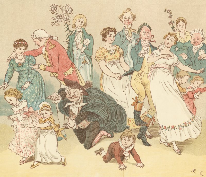 O Grande Panjandrum de Randolph Caldecott