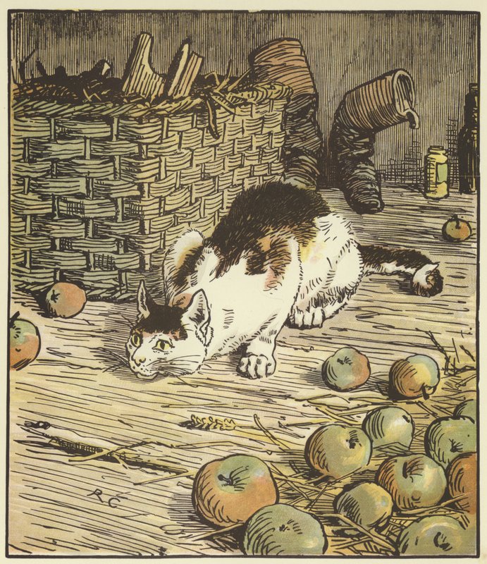 A Casa Que Jack Construiu (cor litho) de Randolph Caldecott