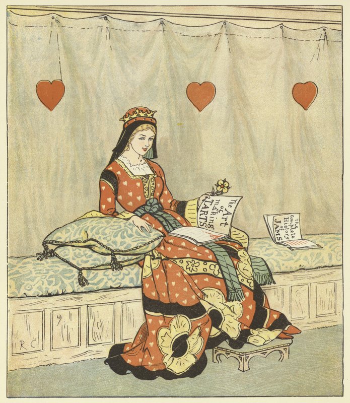 A rainha dos corações de Randolph Caldecott