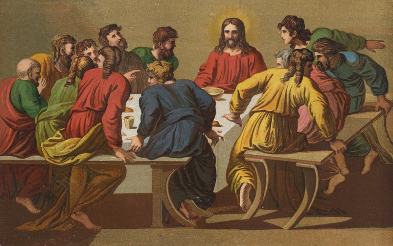 A última Ceia de Raffaello Sanzio Raphael