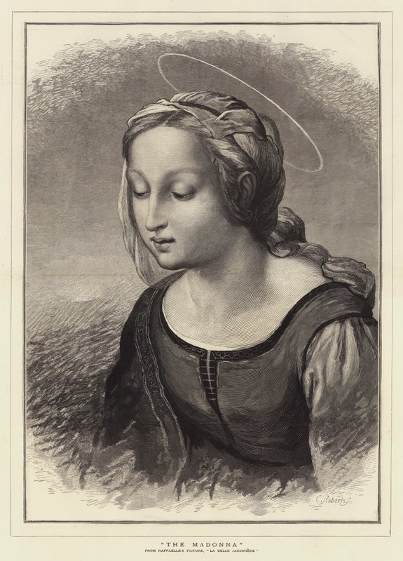 A madonna de Raffaello Sanzio Raphael