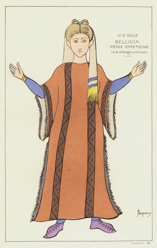 Bellicia, virgem cristã de Raphael Jacquemin