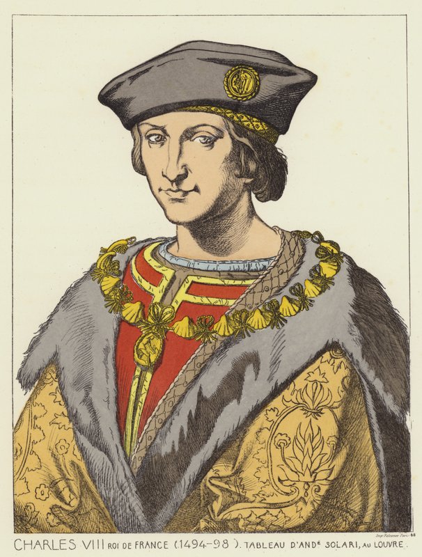 Carlos VIII rei da França de Raphael Jacquemin
