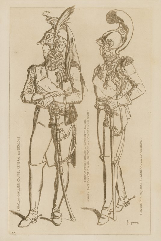 Fantasias nos portões da coroação de Napoleão I de Raphael Jacquemin