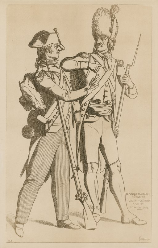 Infantaria da República Francesa de Raphael Jacquemin