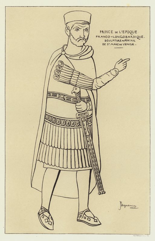 Prince franco-longobardique de Raphael Jacquemin