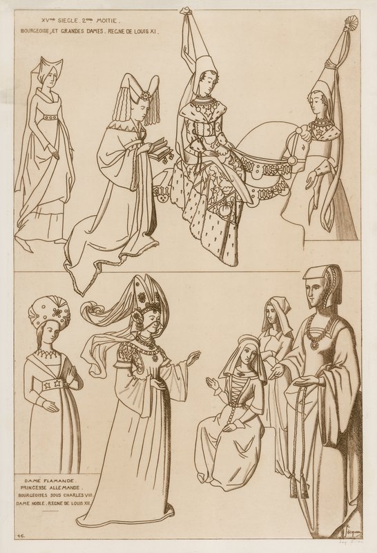 Mulheres na segunda metade do século XV de Raphael Jacquemin