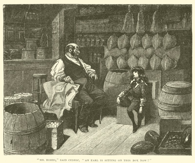 Ilustração para Little Lord Fauntleroy de Reginald Bathurst Birch