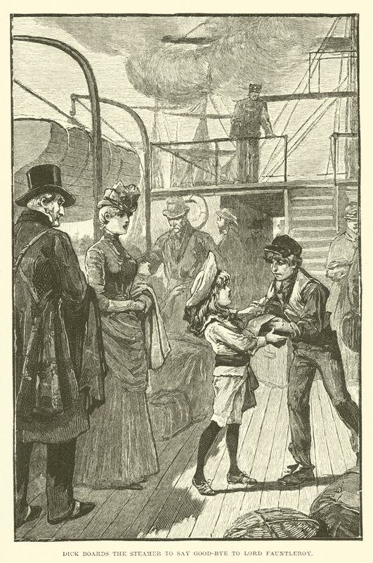 Ilustração para Little Lord Fauntleroy de Reginald Bathurst Birch