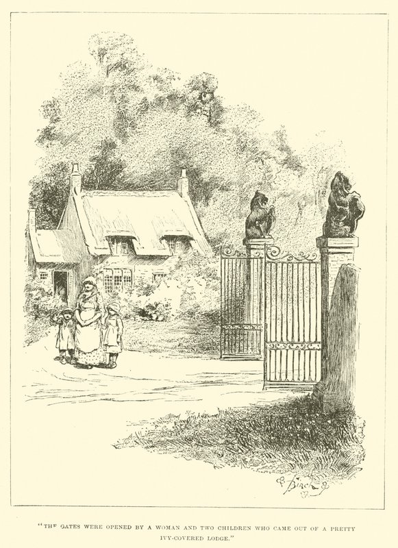 Ilustração para Little Lord Fauntleroy de Reginald Bathurst Birch