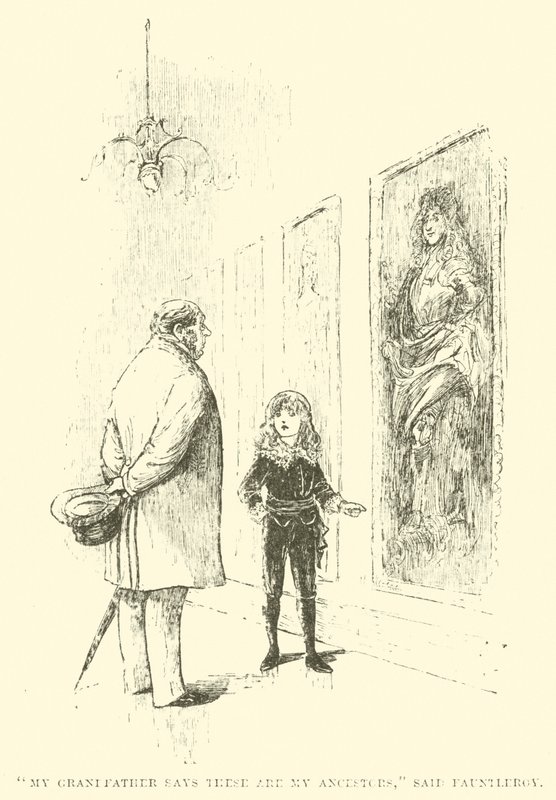 Ilustração para Little Lord Fauntleroy de Reginald Bathurst Birch