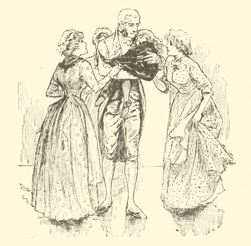 Ilustração para Little Lord Fauntleroy de Reginald Bathurst Birch