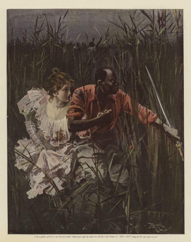 A mão de uma mulher (cromolitografia) de Reginald Thomas Cleaver