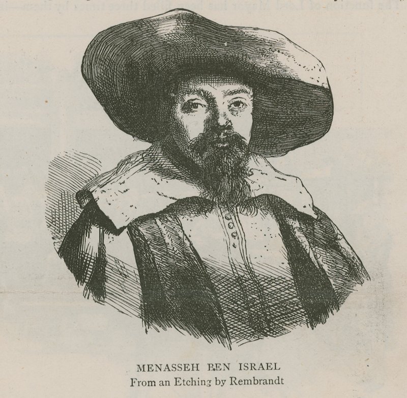 Menasseh Ben Israel de Rembrandt van Rijn