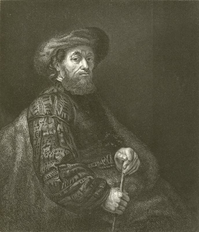 Retrato de um judeu de Rembrandt van Rijn