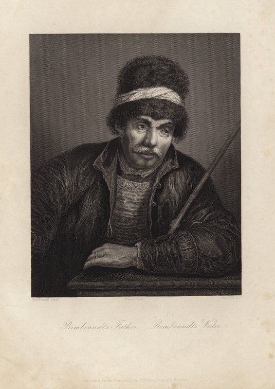 Pai de Rembrandt de Rembrandt van Rijn