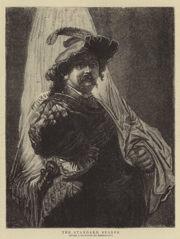 O portador padrão de Rembrandt van Rijn
